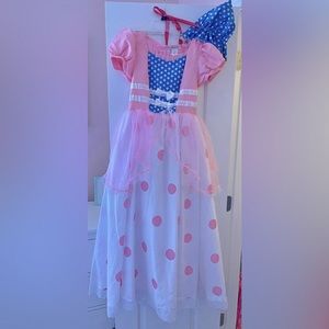 Toy Story Little Bo Peep Adult Costume - Size Small, with bonnet
